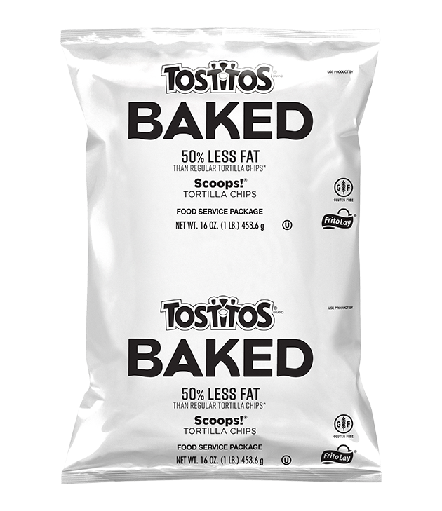 Tostitos Baked Scoops Tortilla Chips 16oz. Bulk PepsiCo